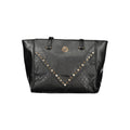 Laura Biagiotti Schwarze PVC-Handtasche