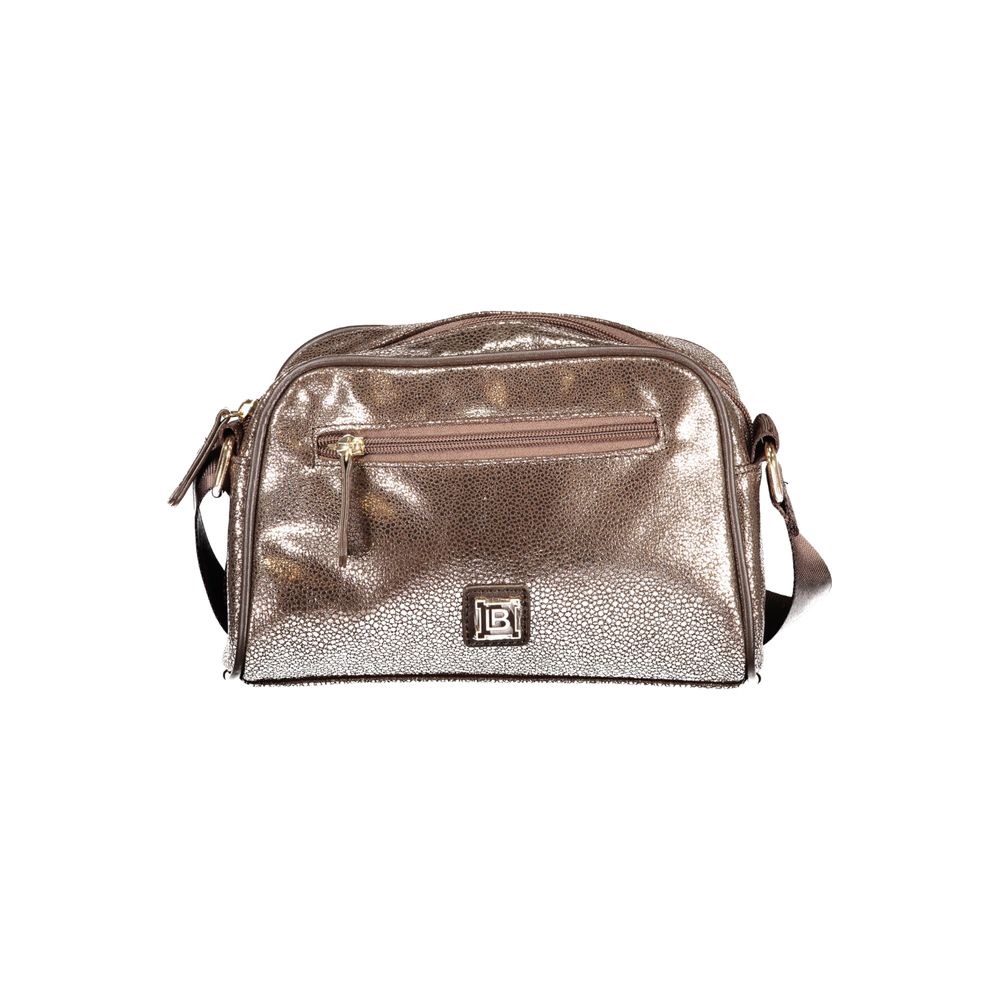 Laura Biagiotti Handtasche aus Bronze-Polyester