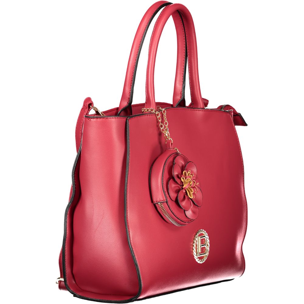 Laura Biagiotti Rote PVC-Handtasche