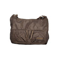 Laura Biagiotti Braune Polyester-Handtasche
