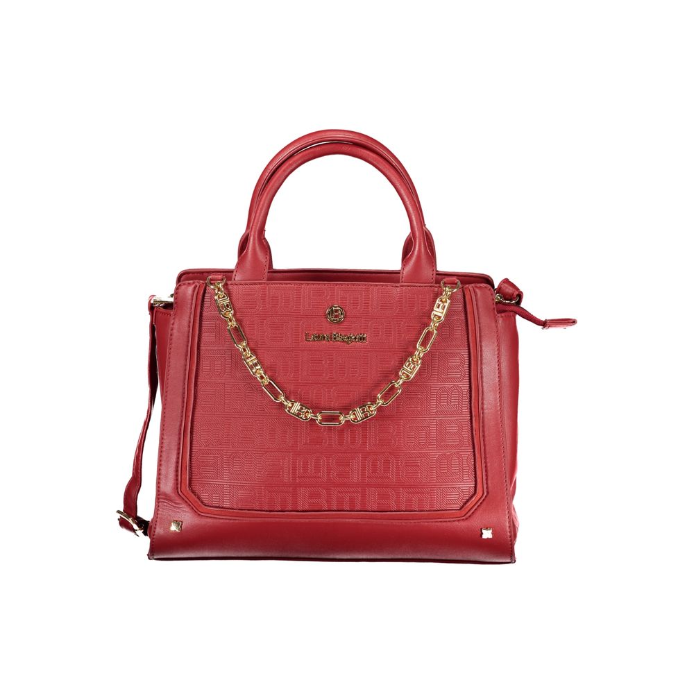 Laura Biagiotti Rote PVC-Handtasche