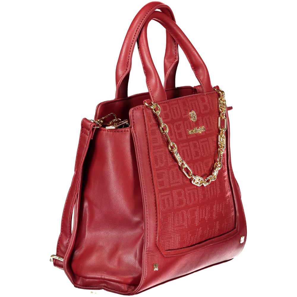 Laura Biagiotti Rote PVC-Handtasche