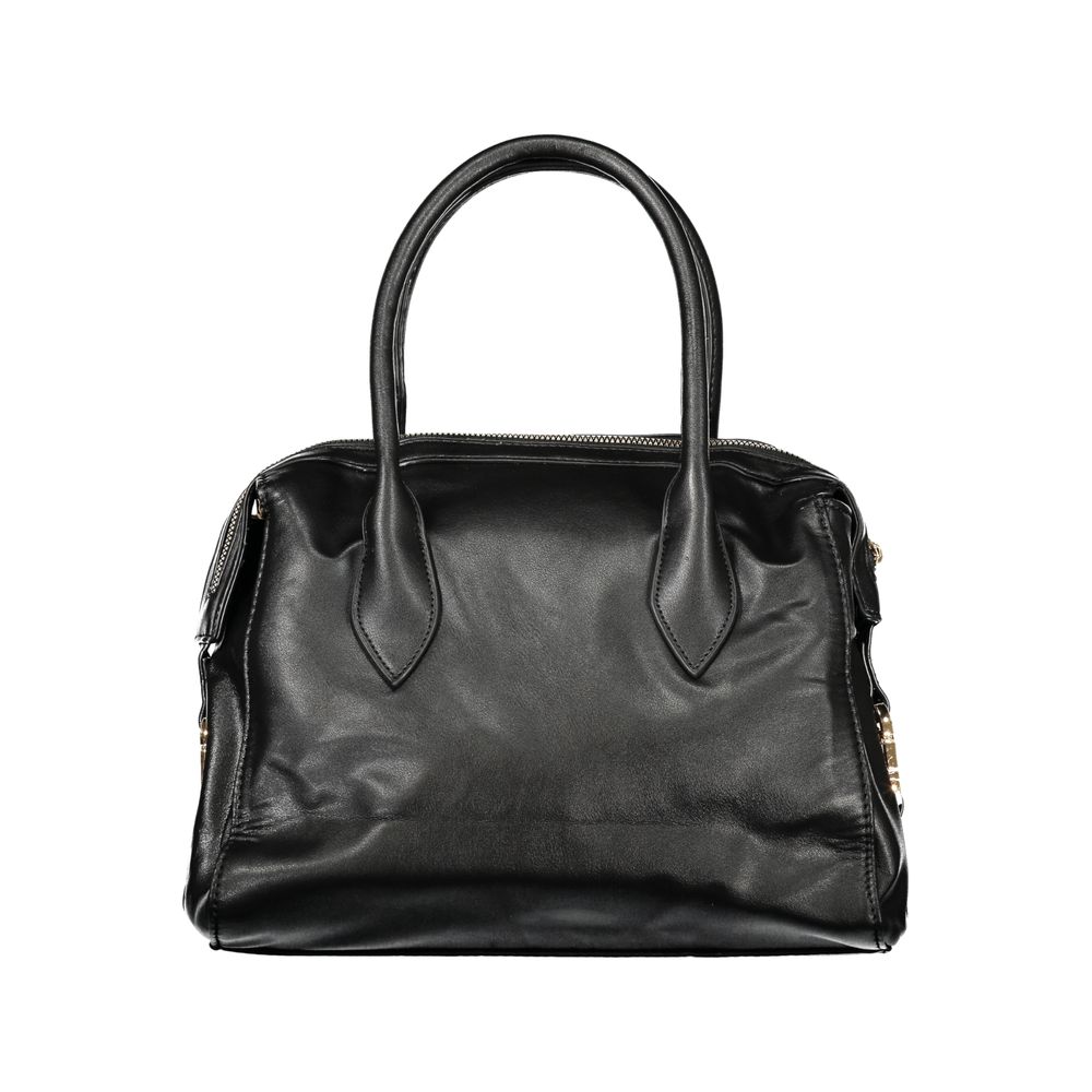 Laura Biagiotti Schwarze PVC-Handtasche