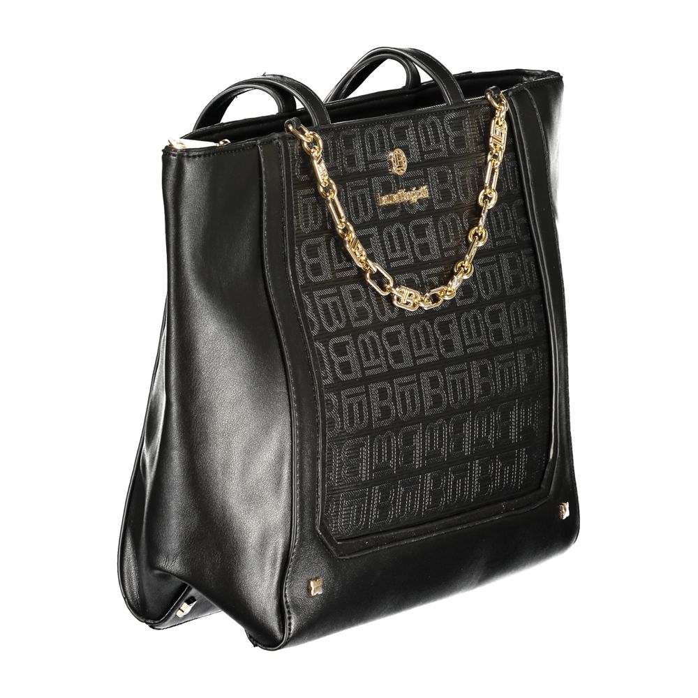 Laura Biagiotti handbag in black PVC