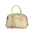 Laura Biagiotti Beigefarbene PVC-Handtasche
