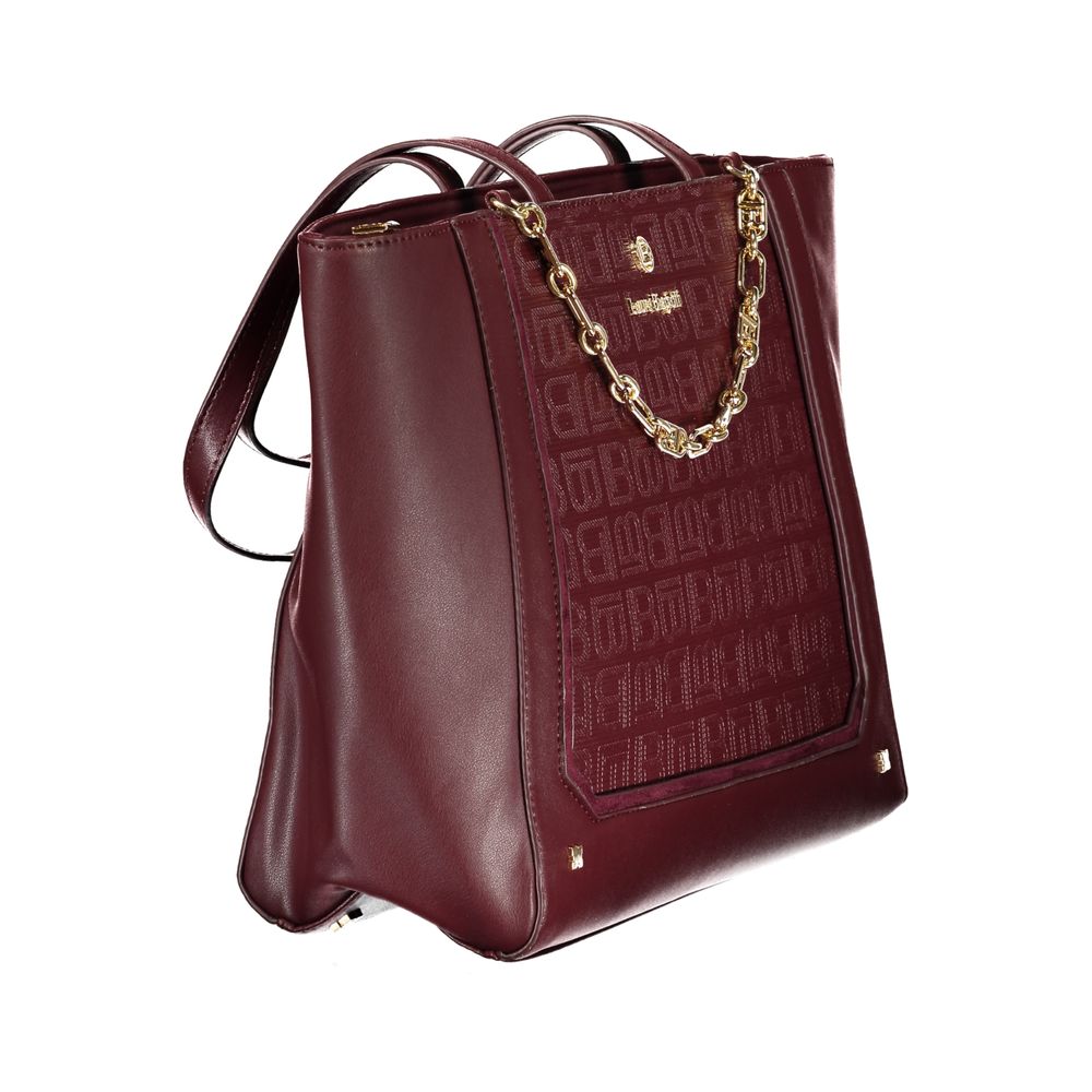 Laura Biagiotti Red PVC Handbag