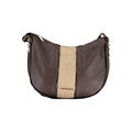 Laura Biagiotti brown PVC handbag