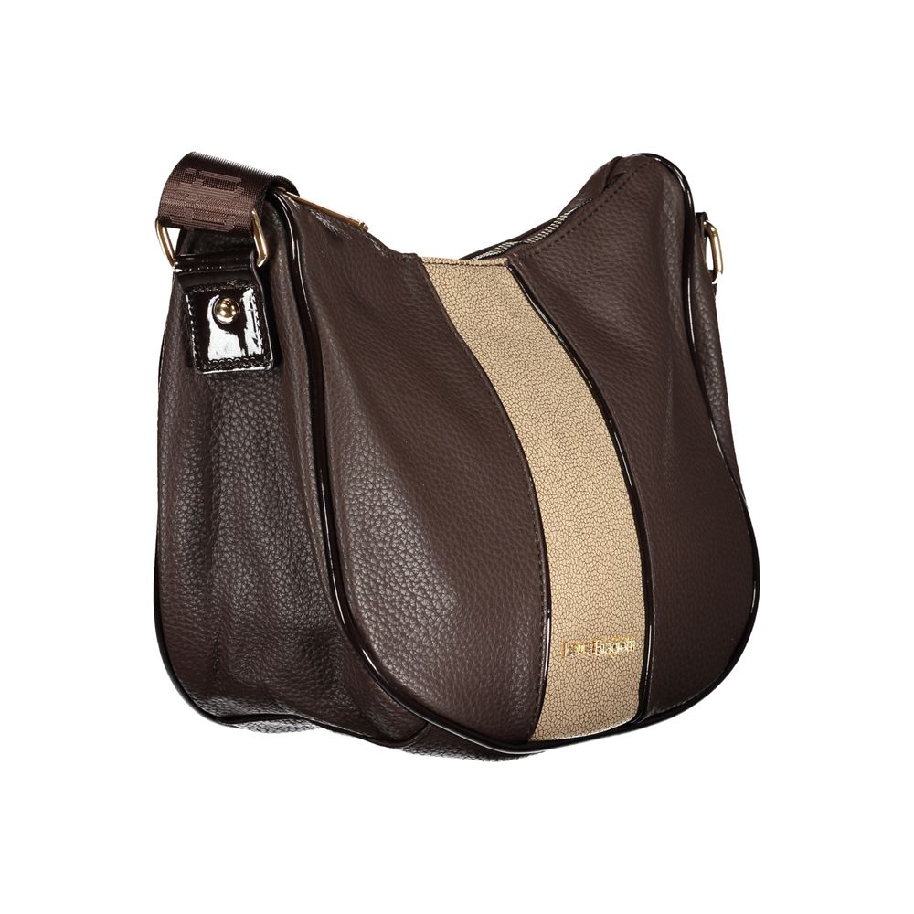 Laura Biagiotti brown PVC handbag