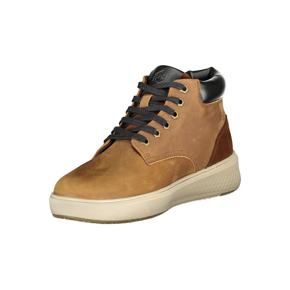Lumberjack Brown Polyester Ankle Boot
