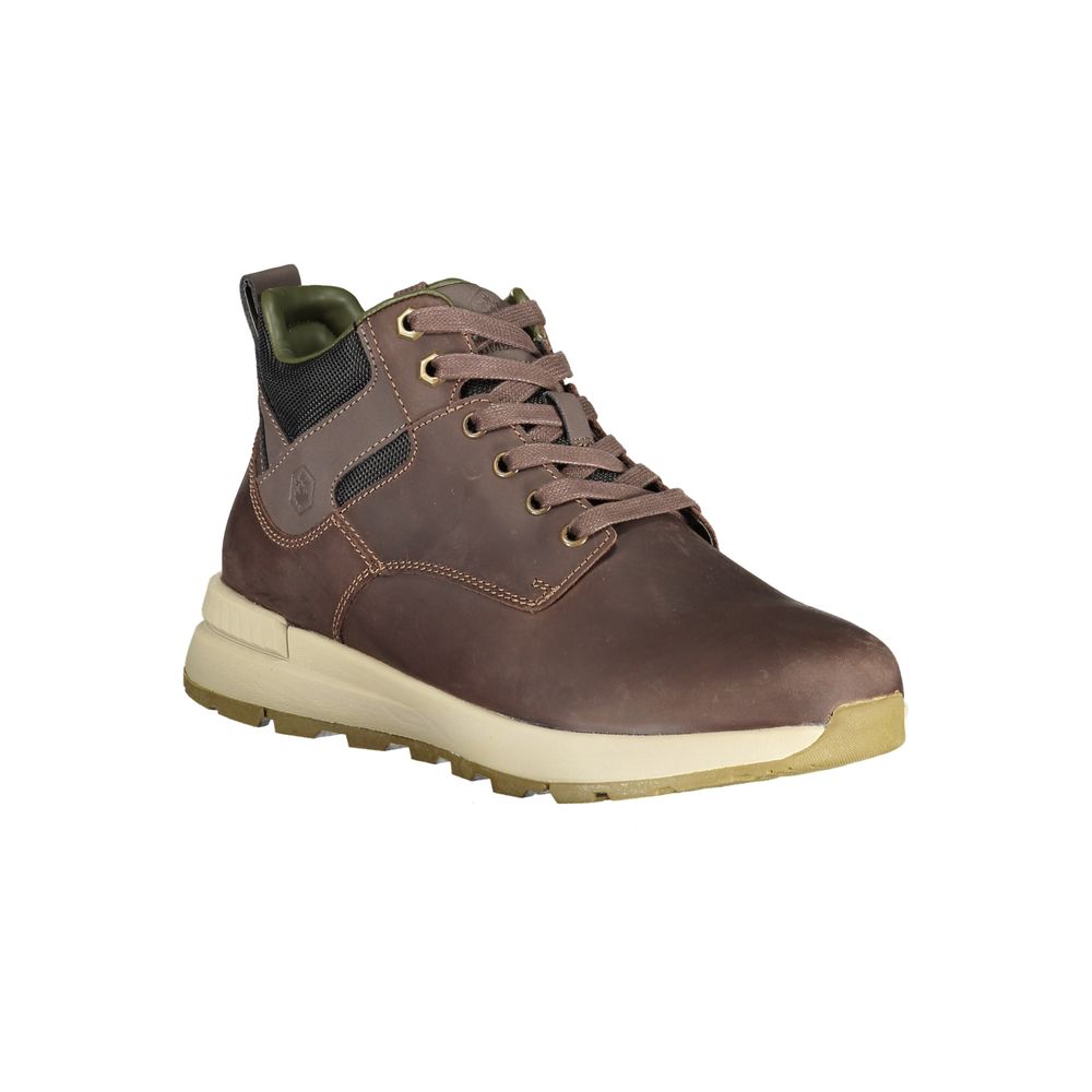 Lumberjack Brown Polyester Ankle Boot