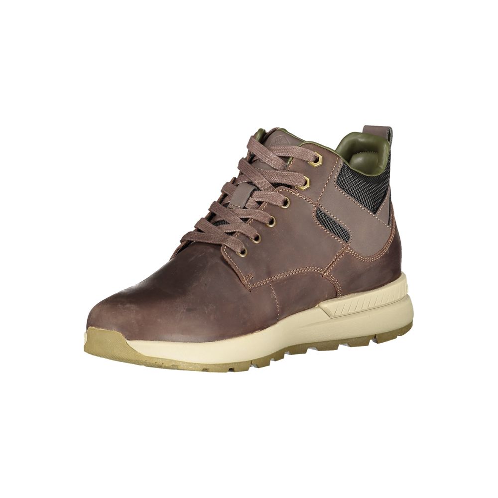 Lumberjack Brown Polyester Ankle Boot