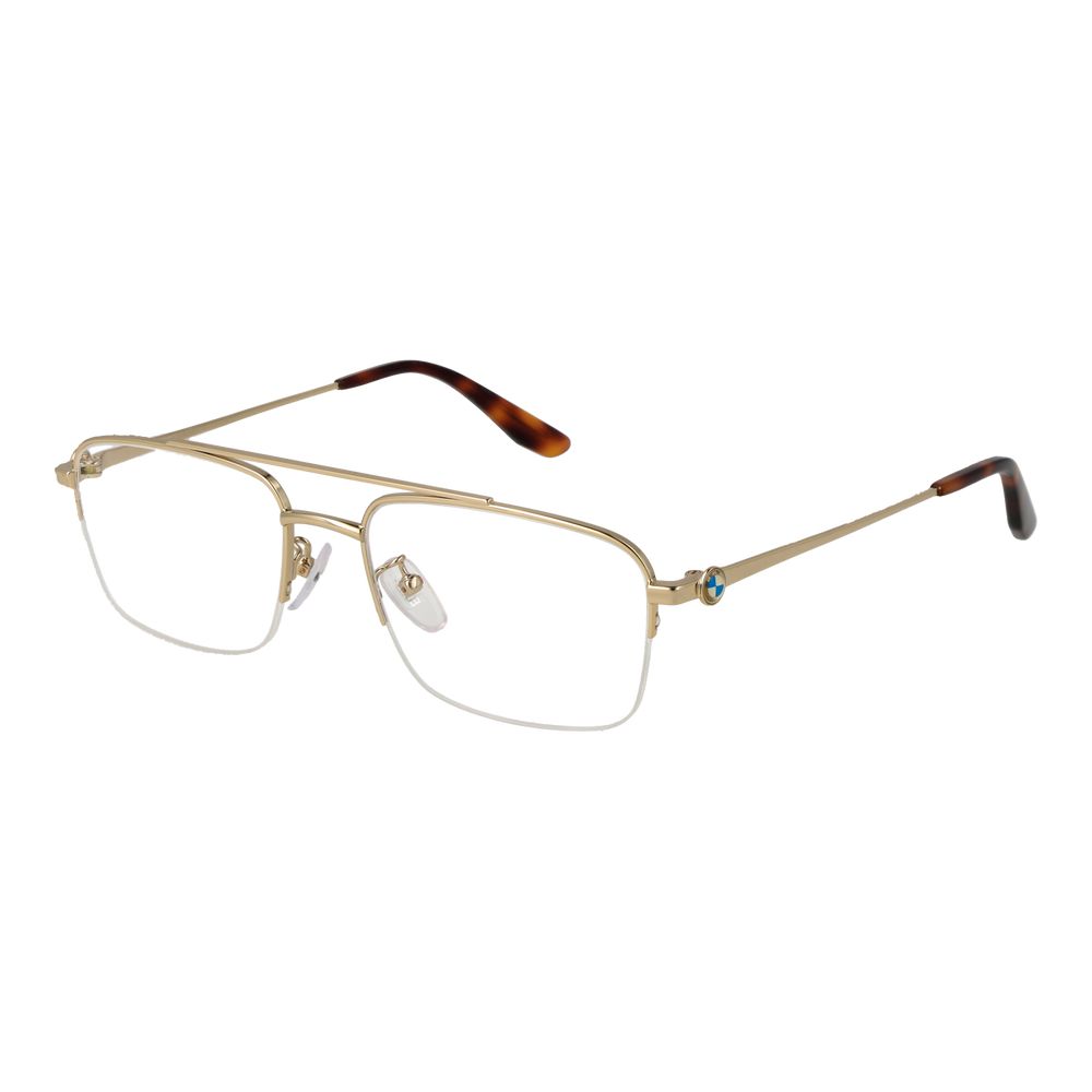 BMW Golden Metal Glasses (Frame)