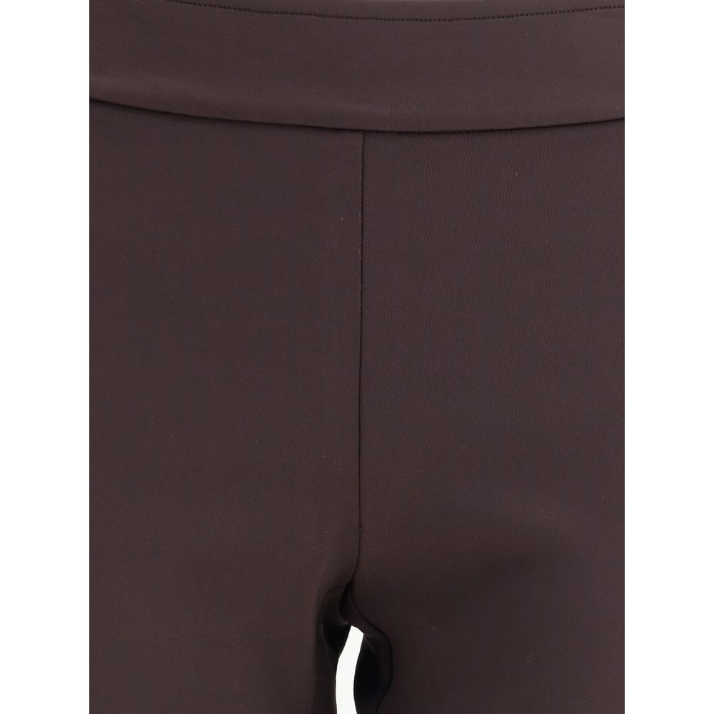 Avenue Montaigne Braune Polyamid-Hose
