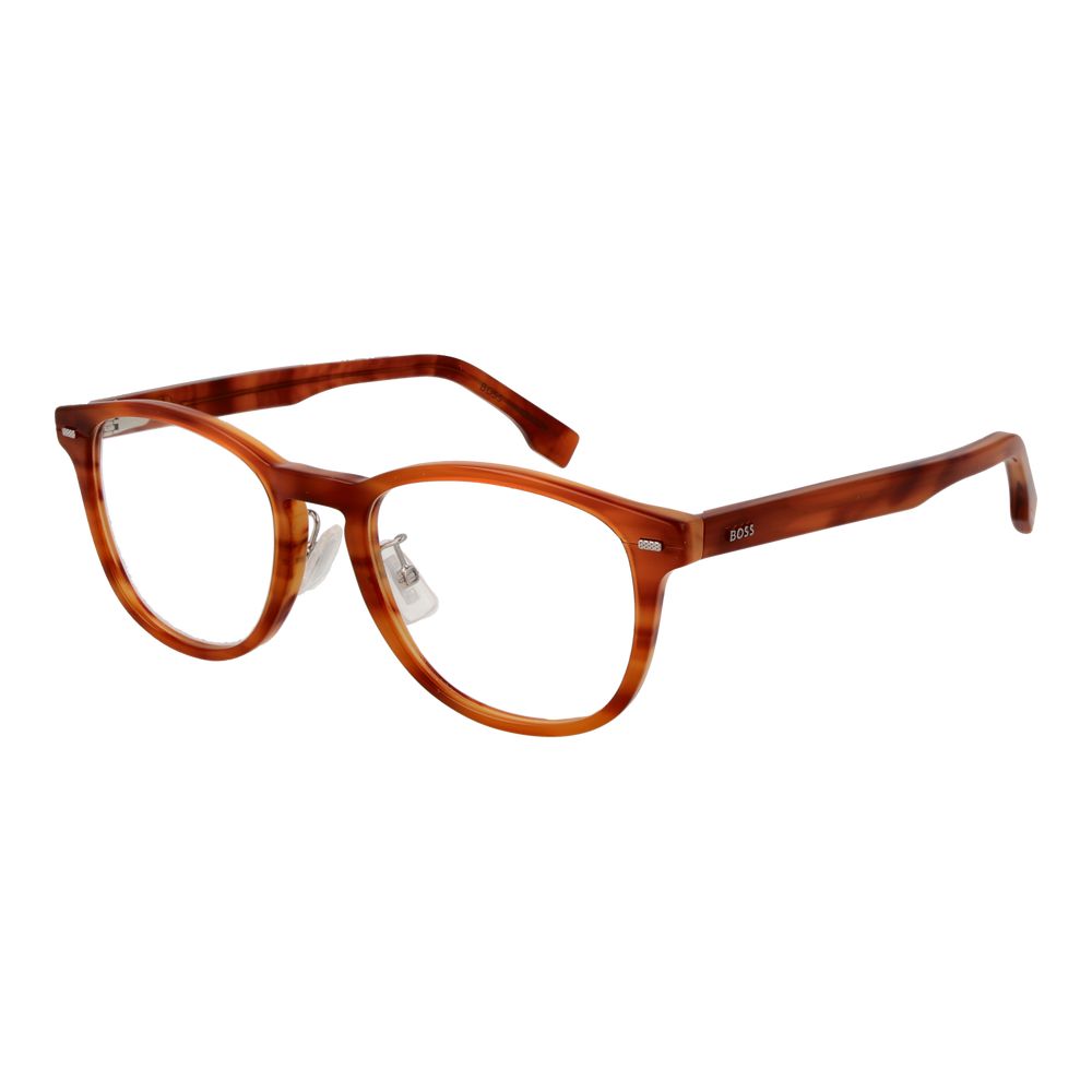 Hugo Boss Braune Brille aus Acetat (Gestell)