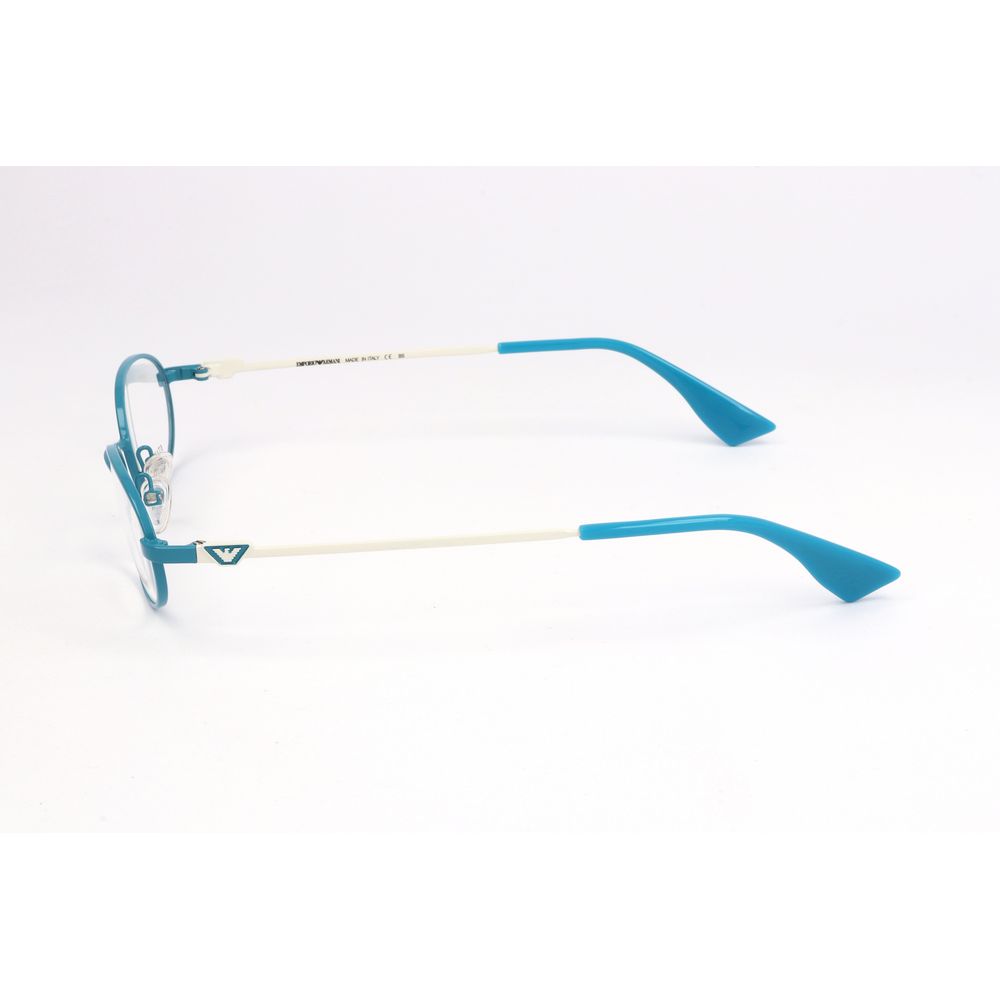 Emporio Armani Blaue Brille aus Edelstahl (Gestell)
