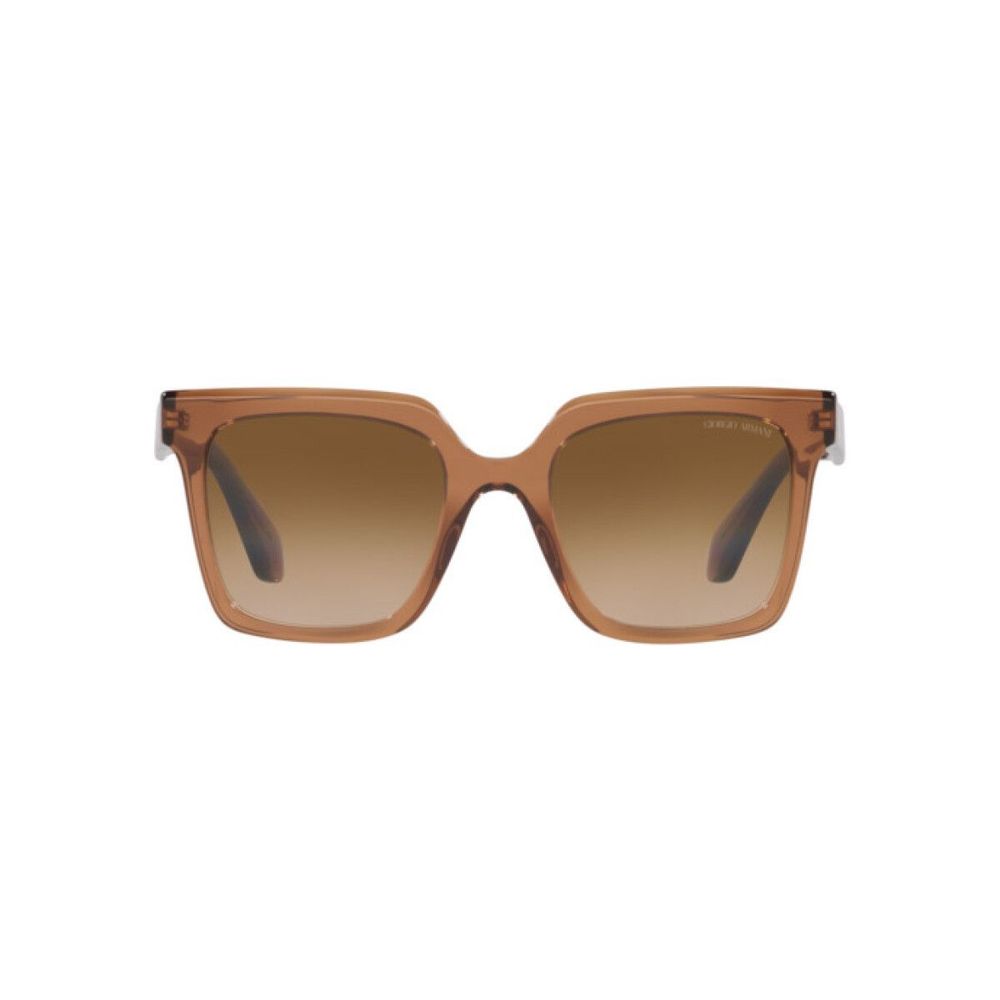 Giorgio Armani Braune Sonnenbrille aus Acetat