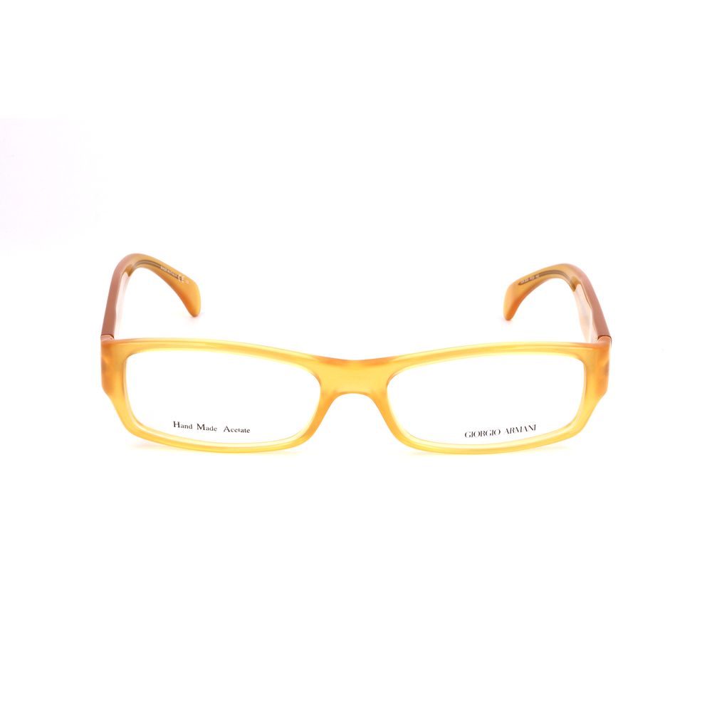 Giorgio Armani Gelbe Acetat-Brille (Gestell)