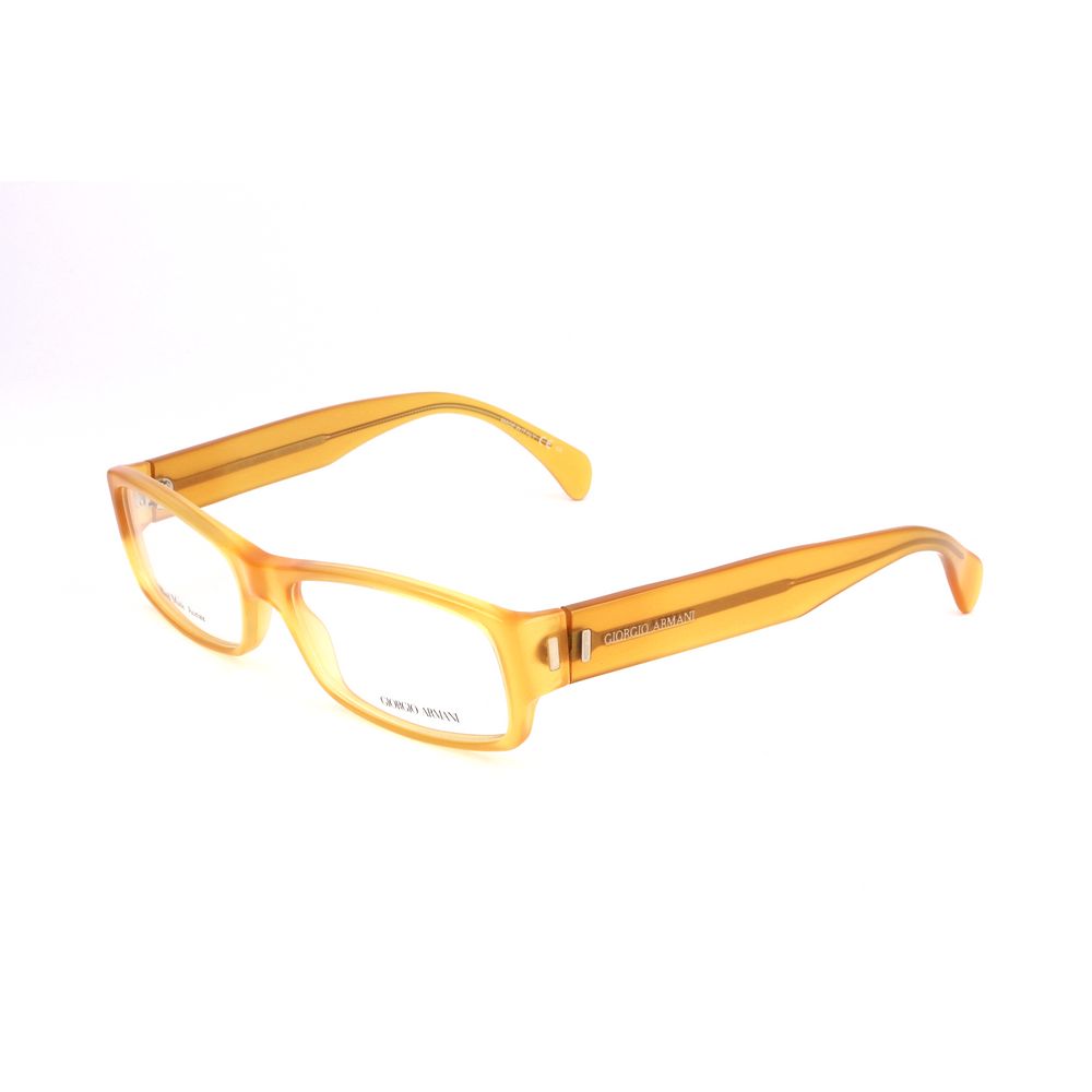 Giorgio Armani Gelbe Acetat-Brille (Gestell)