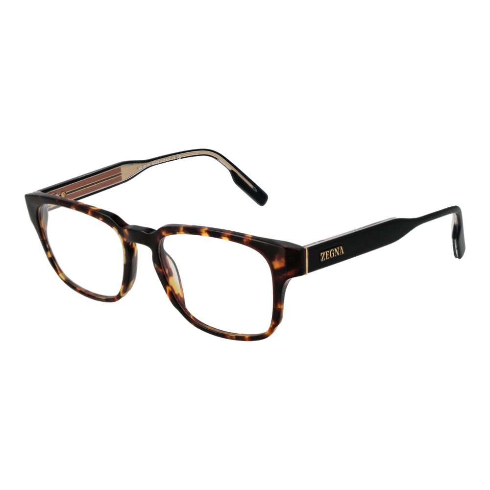 Ermenegildo Zegna Brown Acetate Glasses (Frame)