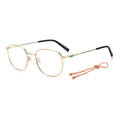 M Missoni Goldene Metallbrille (Gestelle)