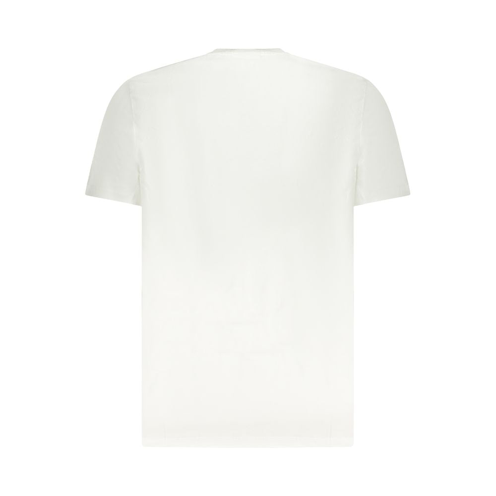 Calvin Klein Bianco Baumwoll-T-Shirt für Herren