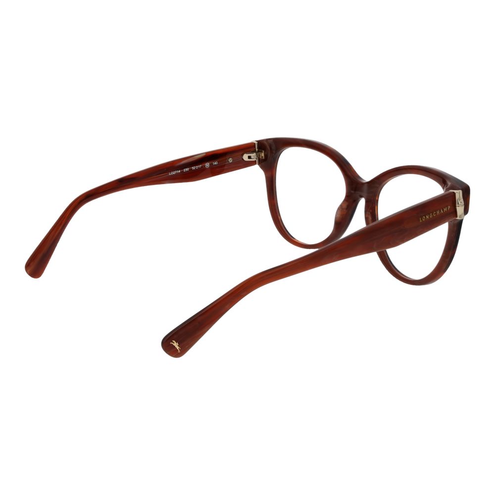 Longchamp Braune Brille aus Acetat (Gestell)