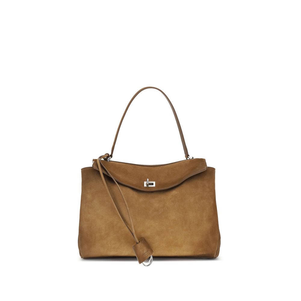 Balenciaga Brown Calfskin Bos Taurus Shoulder Bag