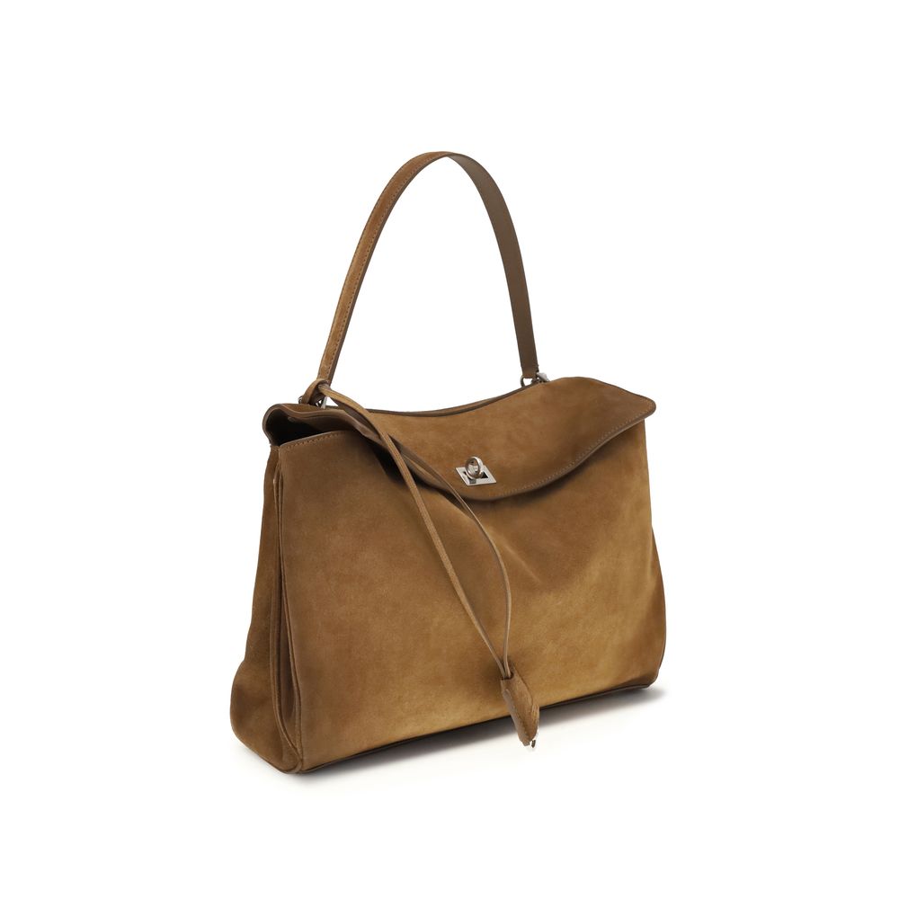 Balenciaga Brown Calfskin Bos Taurus Shoulder Bag