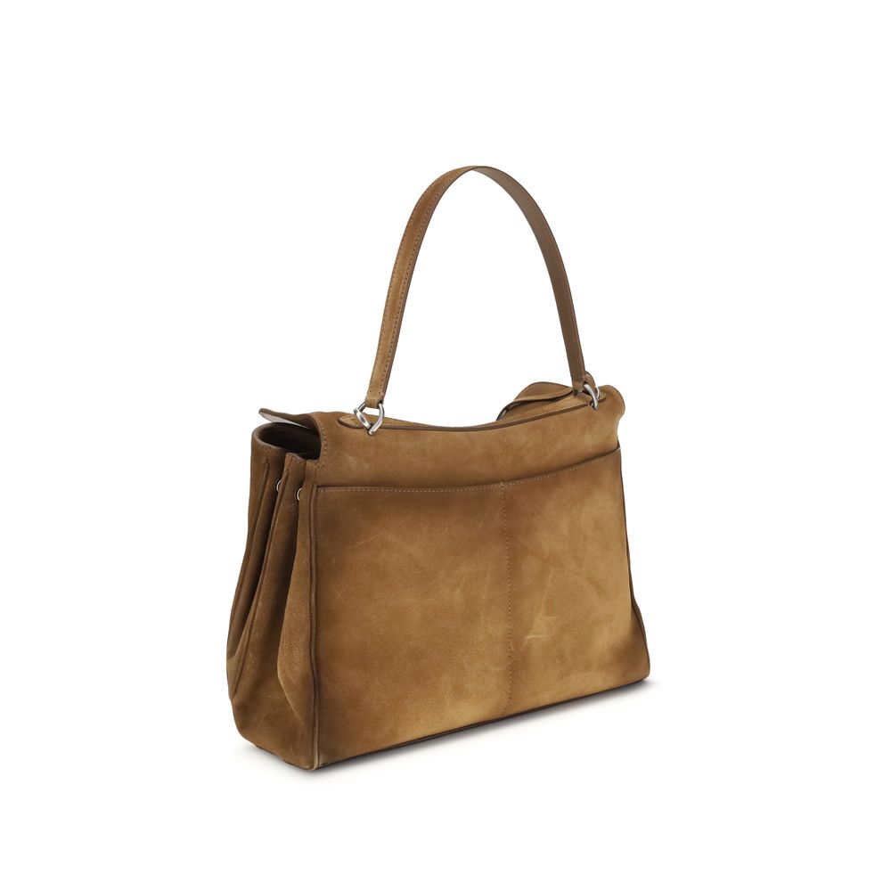 Balenciaga Brown Calfskin Bos Taurus Shoulder Bag