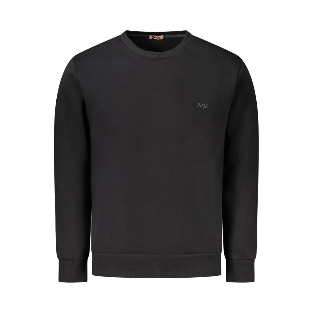 Rifle Cotton Sweatshirt in Black