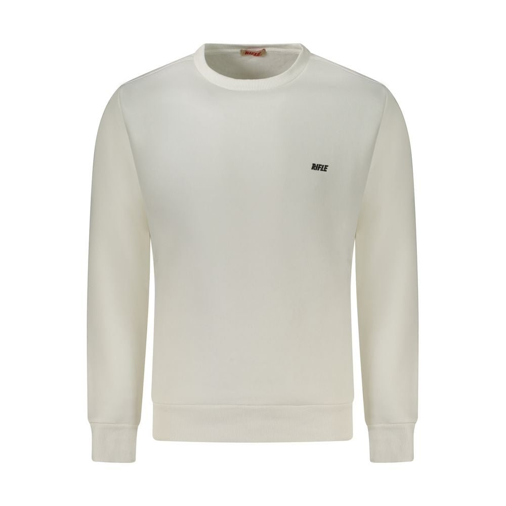Rifle Cotton Sweatshirt in White