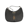 Laura Biagiotti Schwarze Damen-Handtasche aus Polyester