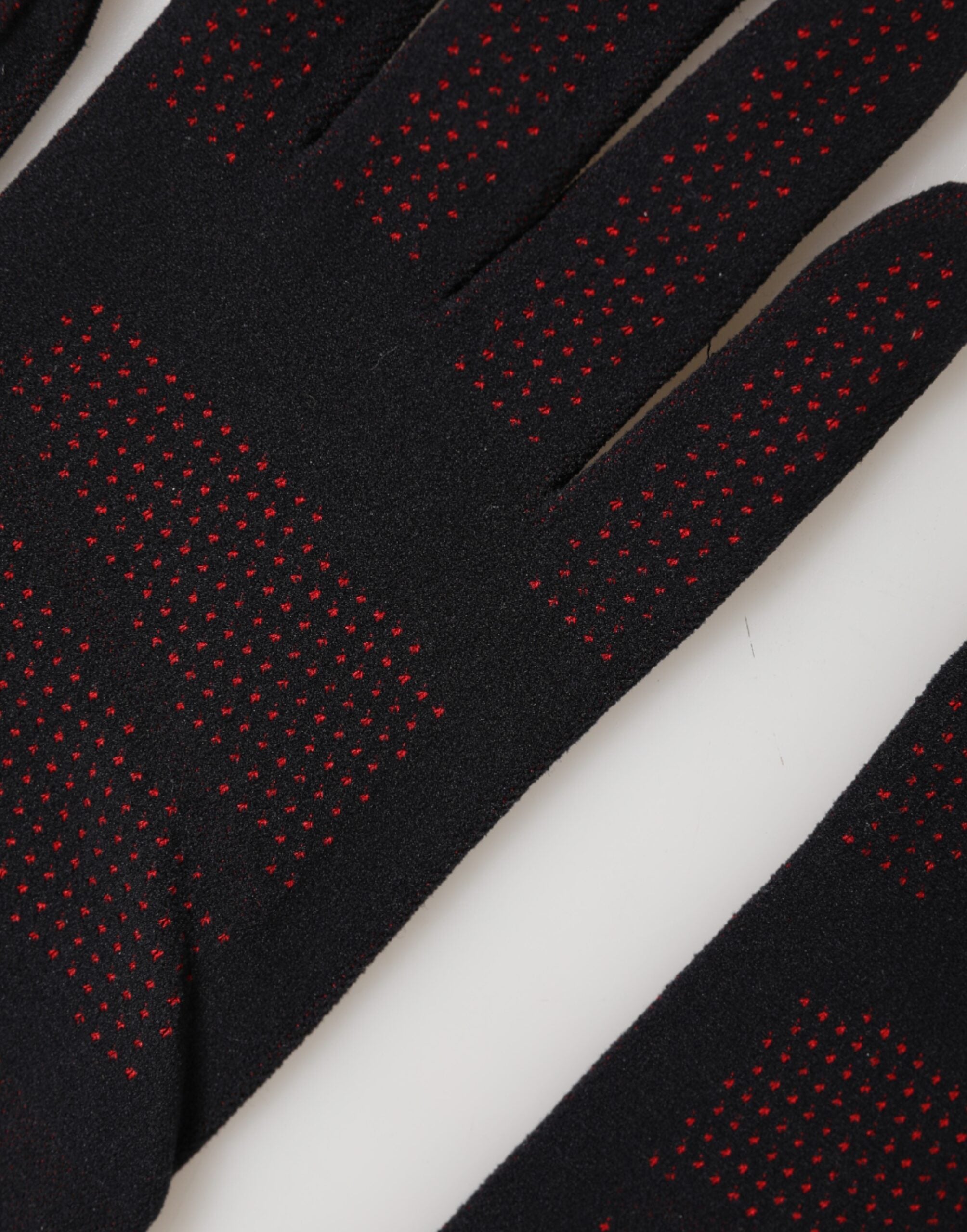 Dolce & Gabbana Men's Black DG Logo Cotton Gloves