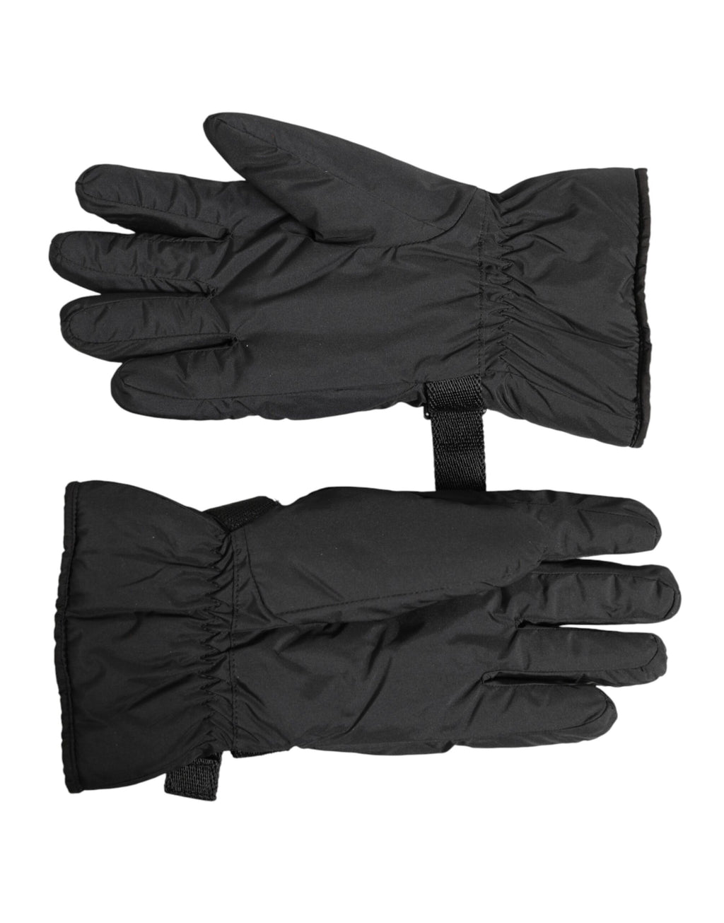 Dolce & Gabbana Schwarze Winddichte Skihandschuhe, Winter, Warm, Rutschfest