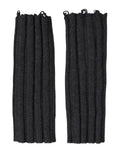 Dolce & Gabbana Black Pure Wool Fingerless Gloves