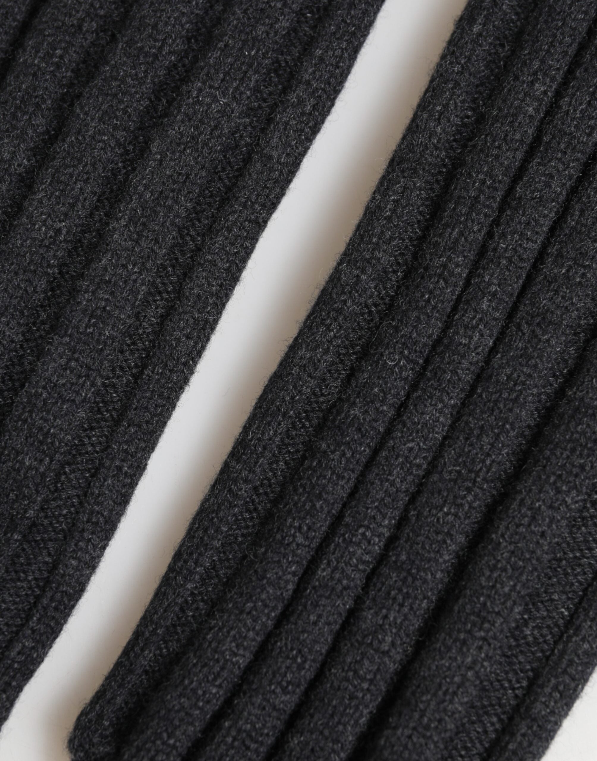 Dolce & Gabbana Black Pure Wool Fingerless Gloves