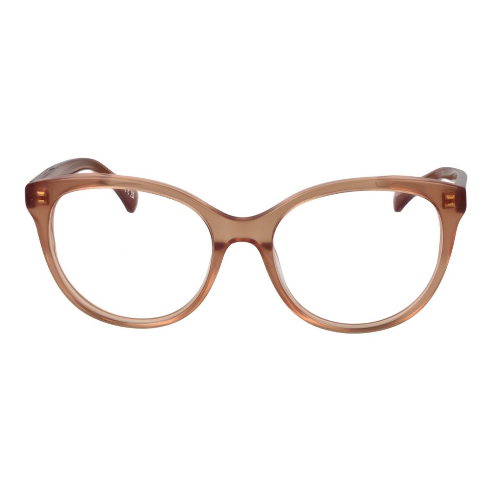 Max Mara Brown Acetate Eyeglass Frames