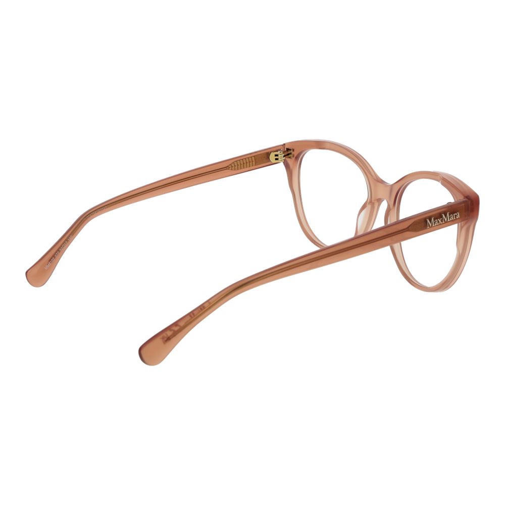 Max Mara Brown Acetate Eyeglass Frames