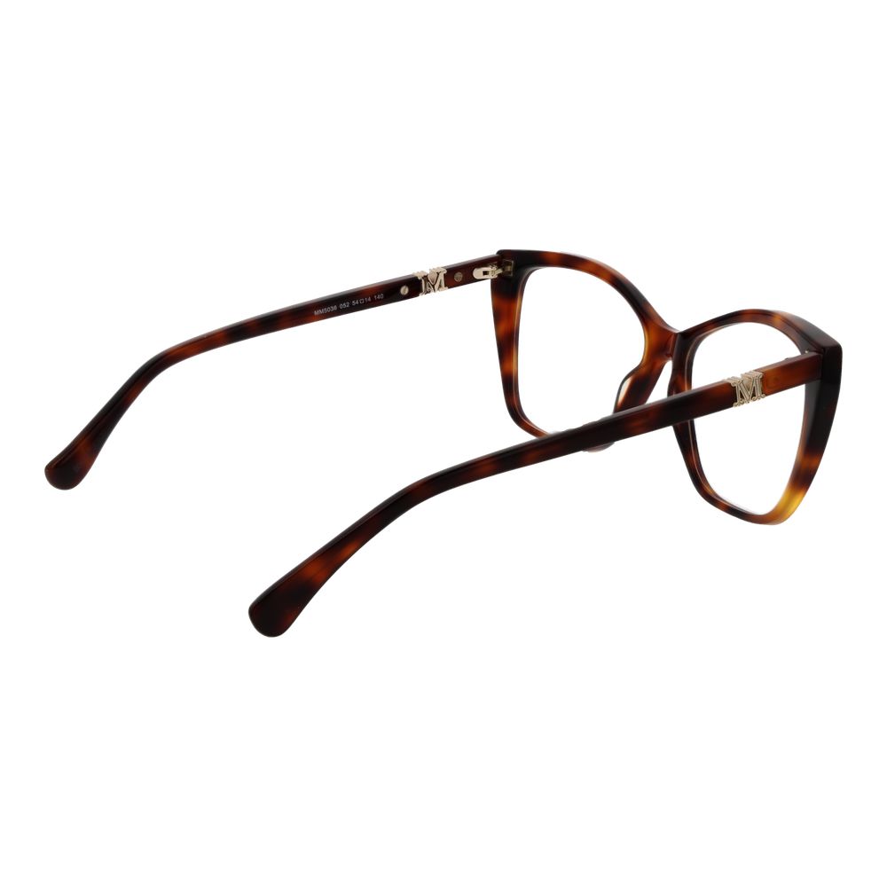 Max Mara Brown Acetate Eyeglass Frames
