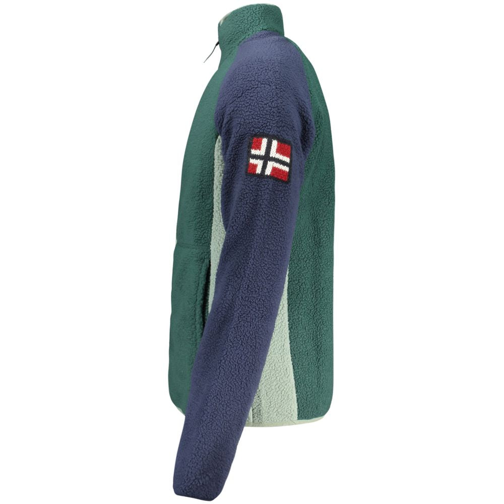 Norway 1963 Verde Polyester Herren-Sweatshirt