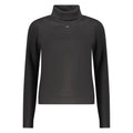 Tommy Hilfiger Schwarzer Damen-Strickpullover aus Baumwolle