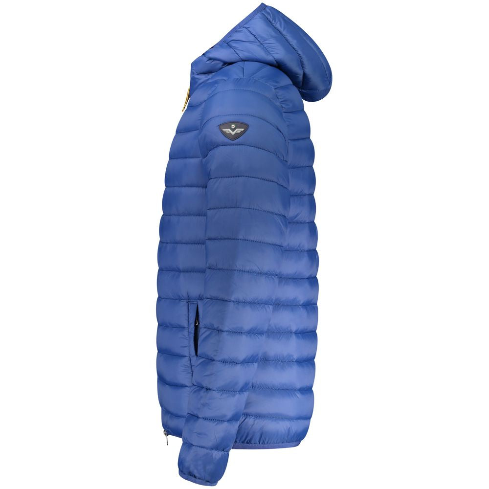 Armata Di Mare Blue Polyamide Jackets & Coats