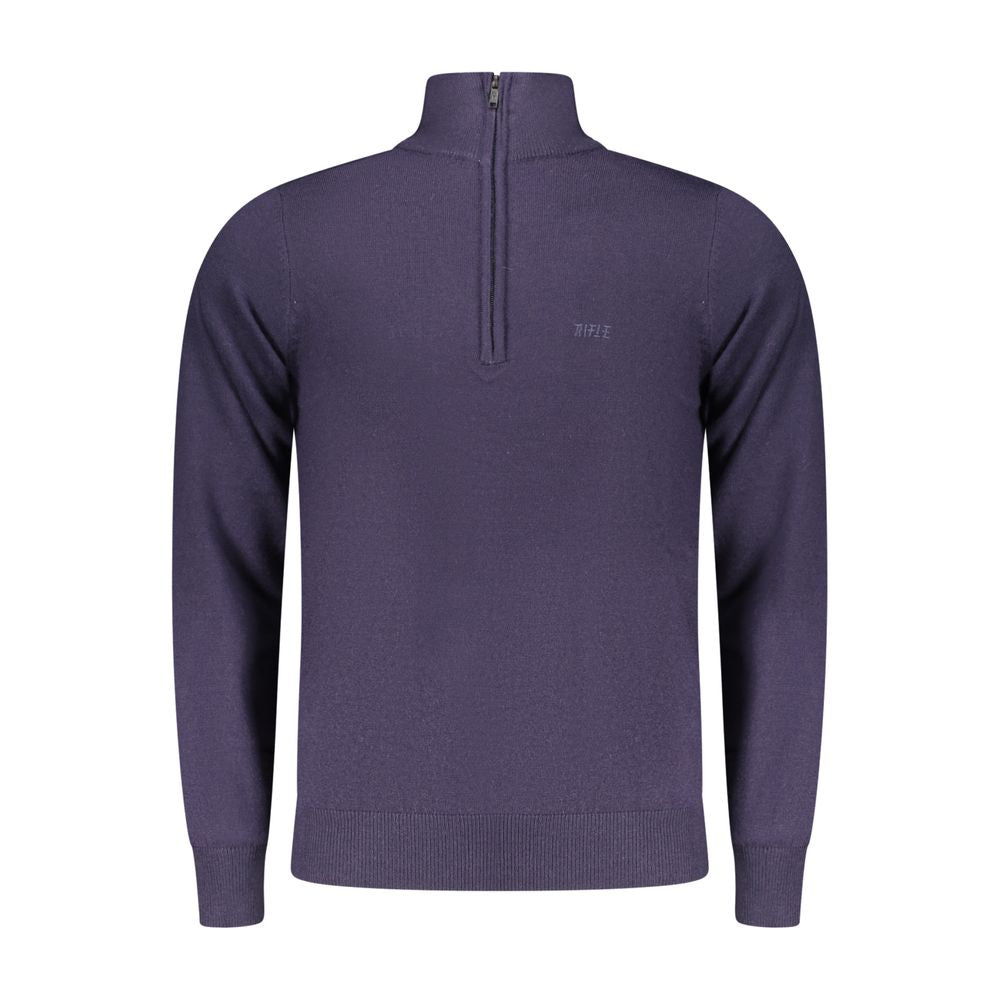 Rifle Blue Wool Sweater