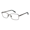 Land Rover Grey-Silver Stainless Steel Eyeglass Frames