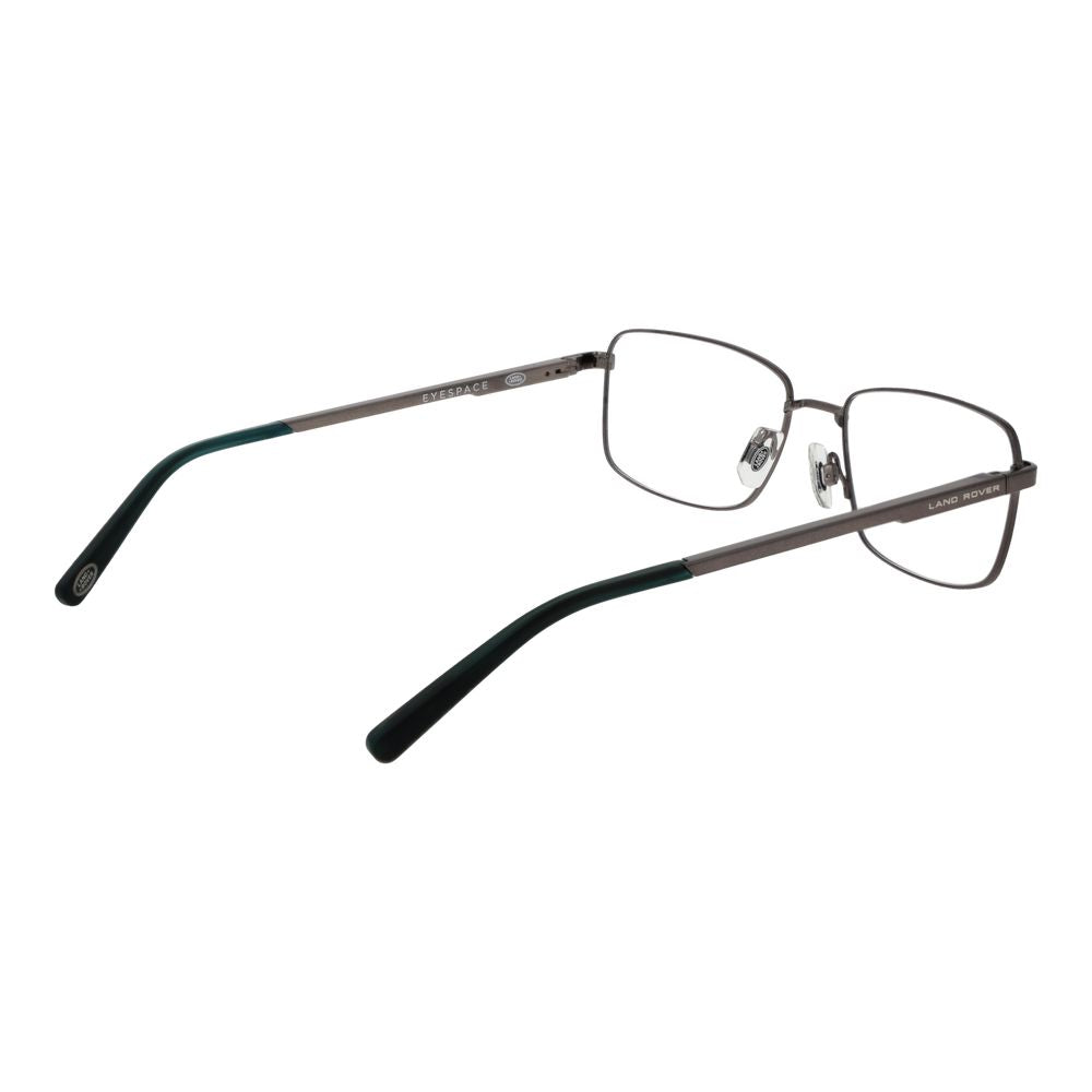 Land Rover Grey-Silver Stainless Steel Eyeglass Frames