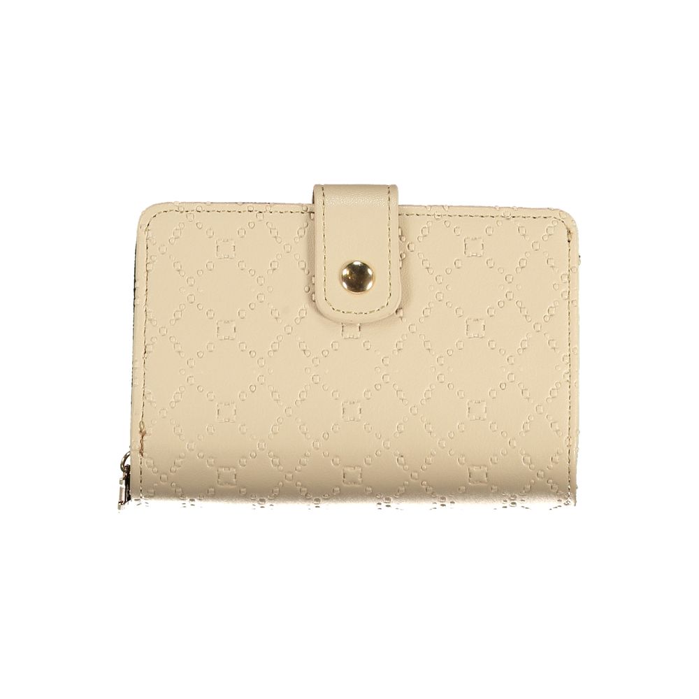 Laura Biagiotti Beige Polyethylen-Geldbörse