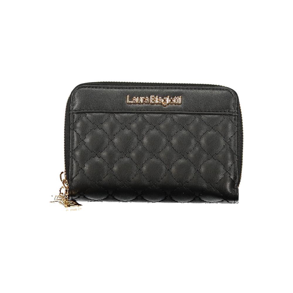 Laura Biagiotti Black Polyethylene Purse