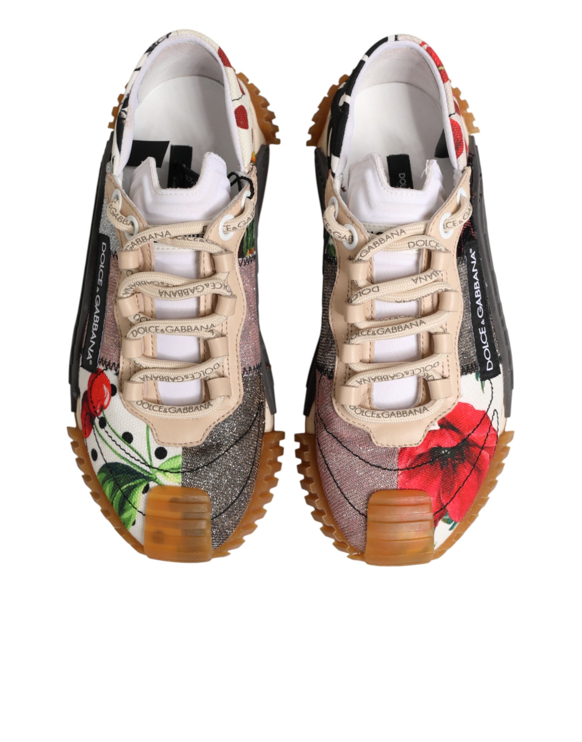Dolce & Gabbana Multicolor-Logo-Low-Top-NS1-Sneakers