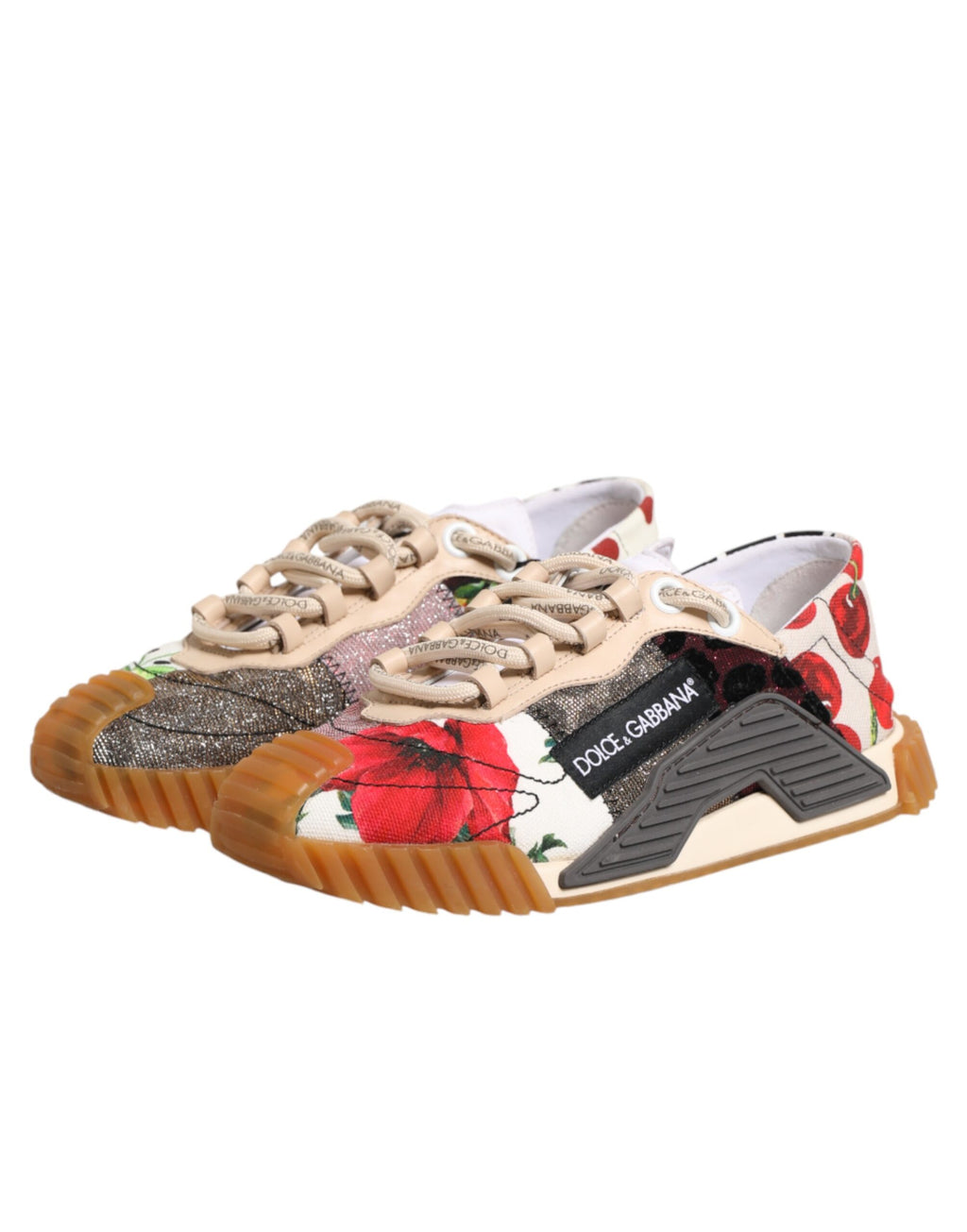 Dolce & Gabbana Multicolor-Logo-Low-Top-NS1-Sneakers