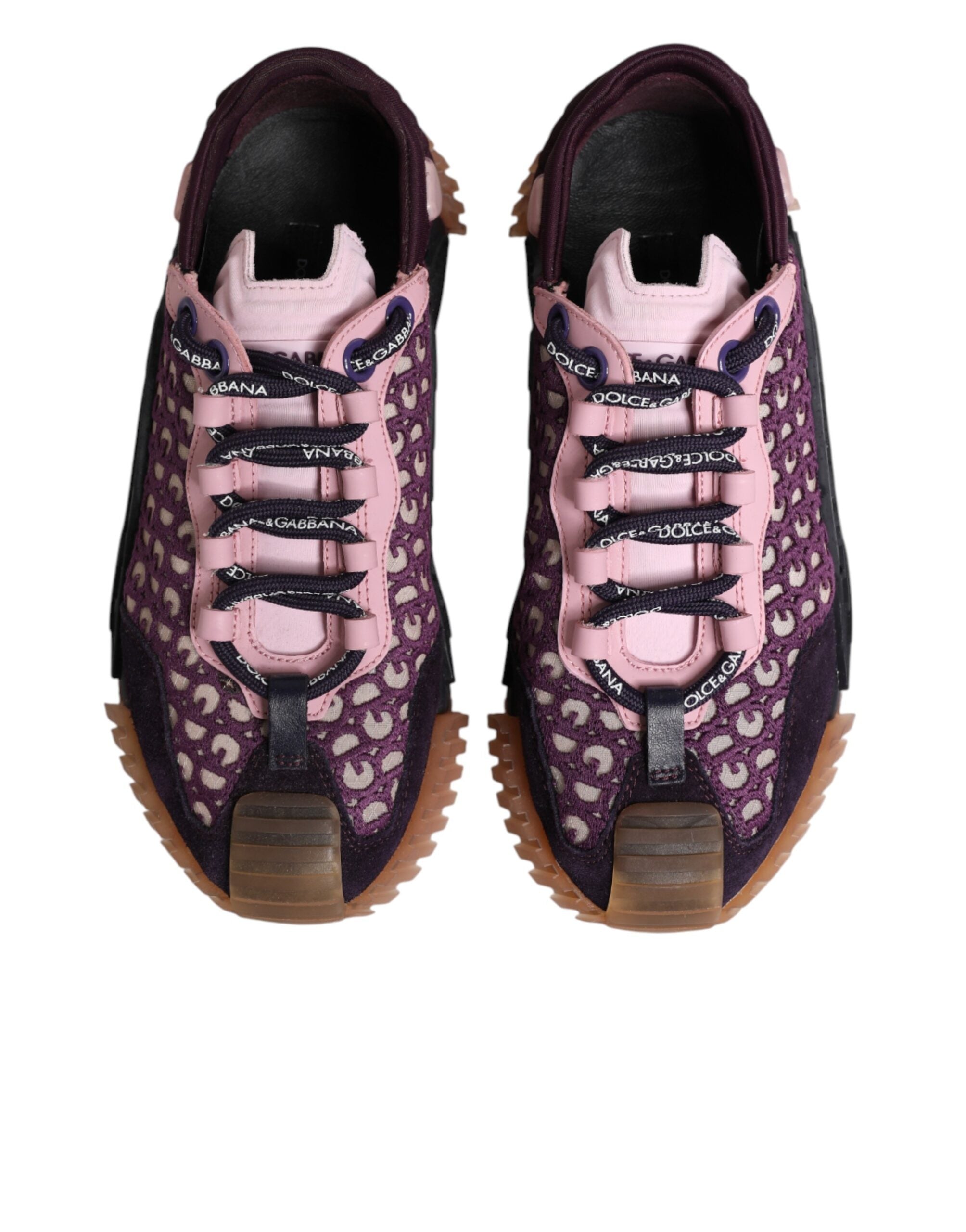 Dolce & Gabbana Low-Top NS1 Sneakers with Multicolor Logo
